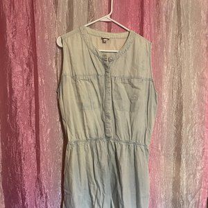 Target Merona sleeveless Chambray dress - XL